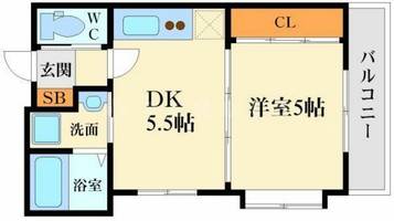 物件の間取り画像