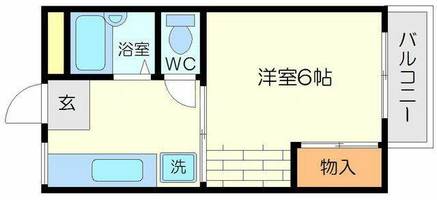 ヴィラプレフェールIの間取り