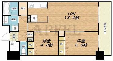物件の間取り画像