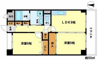 物件の間取り画像