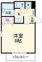 大阪府摂津市千里丘東3丁目(マンション)の賃貸物件の間取り
