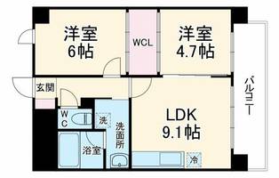 物件の間取り画像