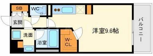 大阪府吹田市豊津町(マンション)の賃貸物件の間取り