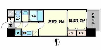 物件の間取り画像