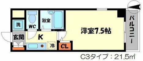 M’プラザ門真駅前の間取り