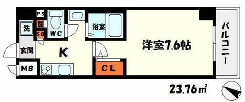 M’プラザ守口の間取り