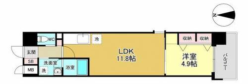 物件の間取り画像