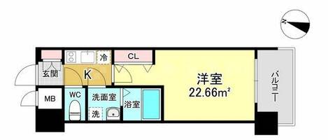 物件の間取り画像