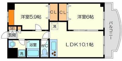 物件の間取り画像