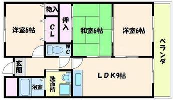 物件の間取り画像