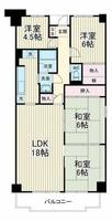 物件の間取り画像