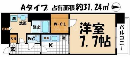 物件の間取り画像