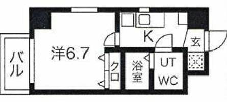 ラ・フォーレ野江内代Ⅱの間取り
