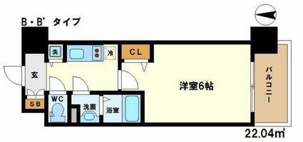 物件の間取り画像