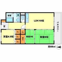 カクタスパークハイツの間取り