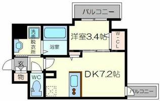 YOU’SⅦ番館の間取り