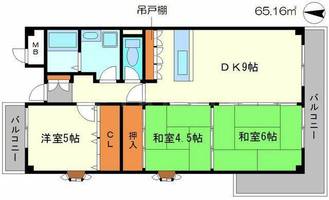 物件の間取り画像