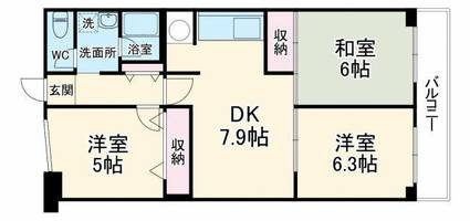 物件の間取り画像