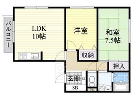 レオコートの間取り