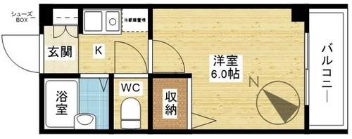 ノルデンハイム豊里の間取り