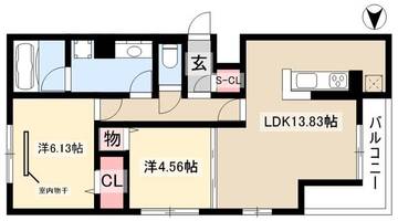 物件の間取り画像