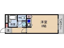 メゾンシャルマン301の間取り