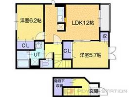 east court(イーストコート)の間取り