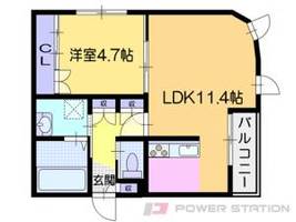 物件の間取り画像