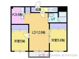 パンタナール小樽の間取り