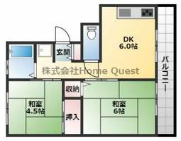 物件の間取り画像