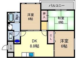 物件の間取り画像