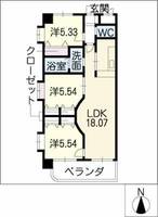 物件の間取り画像