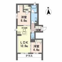 シャーメゾンベルエールの間取り