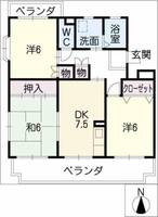 物件の間取り画像