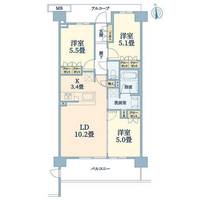 物件の間取り画像