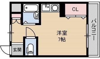 アンフィニィ・橋の内Ⅰの間取り