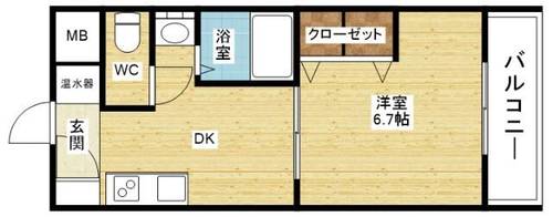 第15関根マンションの間取り