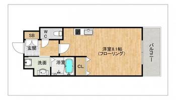 物件の間取り画像