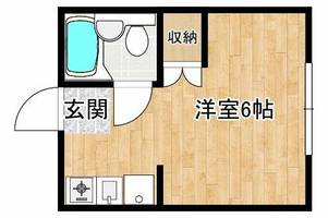 大阪府箕面市粟生間谷東5丁目(マンション)の賃貸物件の間取り