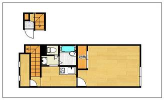 レオネクスト朱雀104の間取り