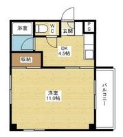 PALMIZIO東三国の間取り