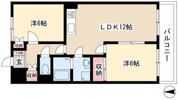 物件の間取り画像
