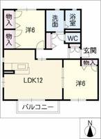 物件の間取り画像