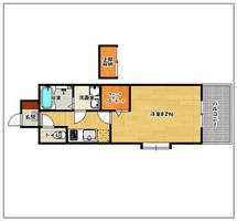 エンクレスト天神MERSの間取り