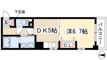 物件の間取り画像