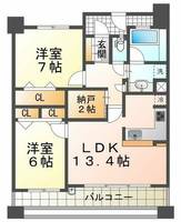 物件の間取り画像