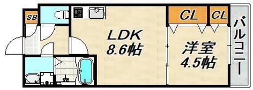 物件の間取り画像