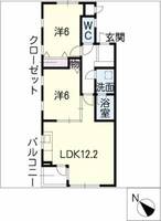 物件の間取り画像