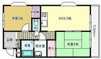 物件の間取り画像
