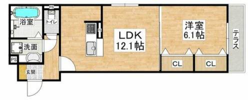物件の間取り画像